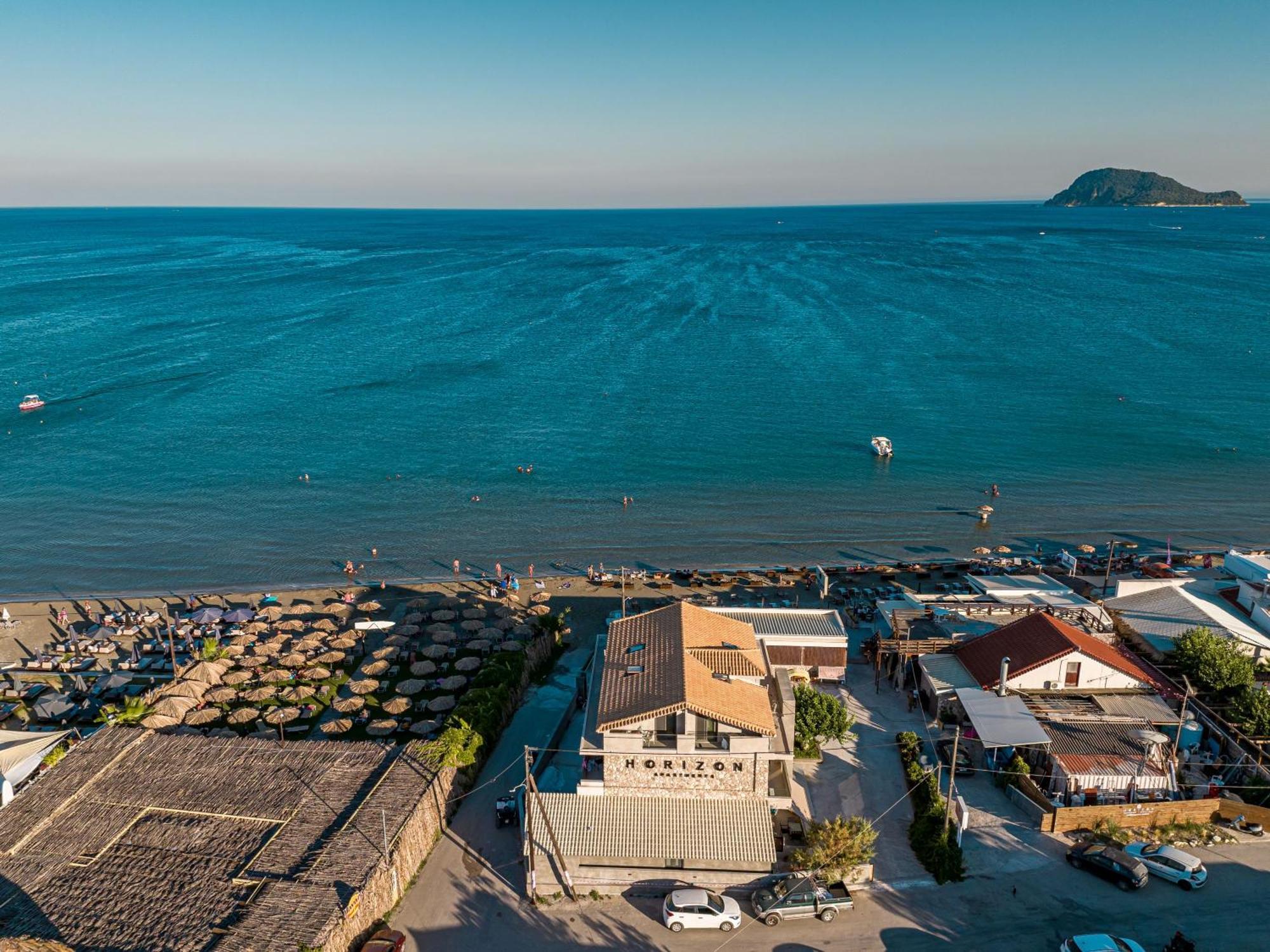 Horizon Apartments - Beachfront Luxury, By Zantewize Laganas Eksteriør billede