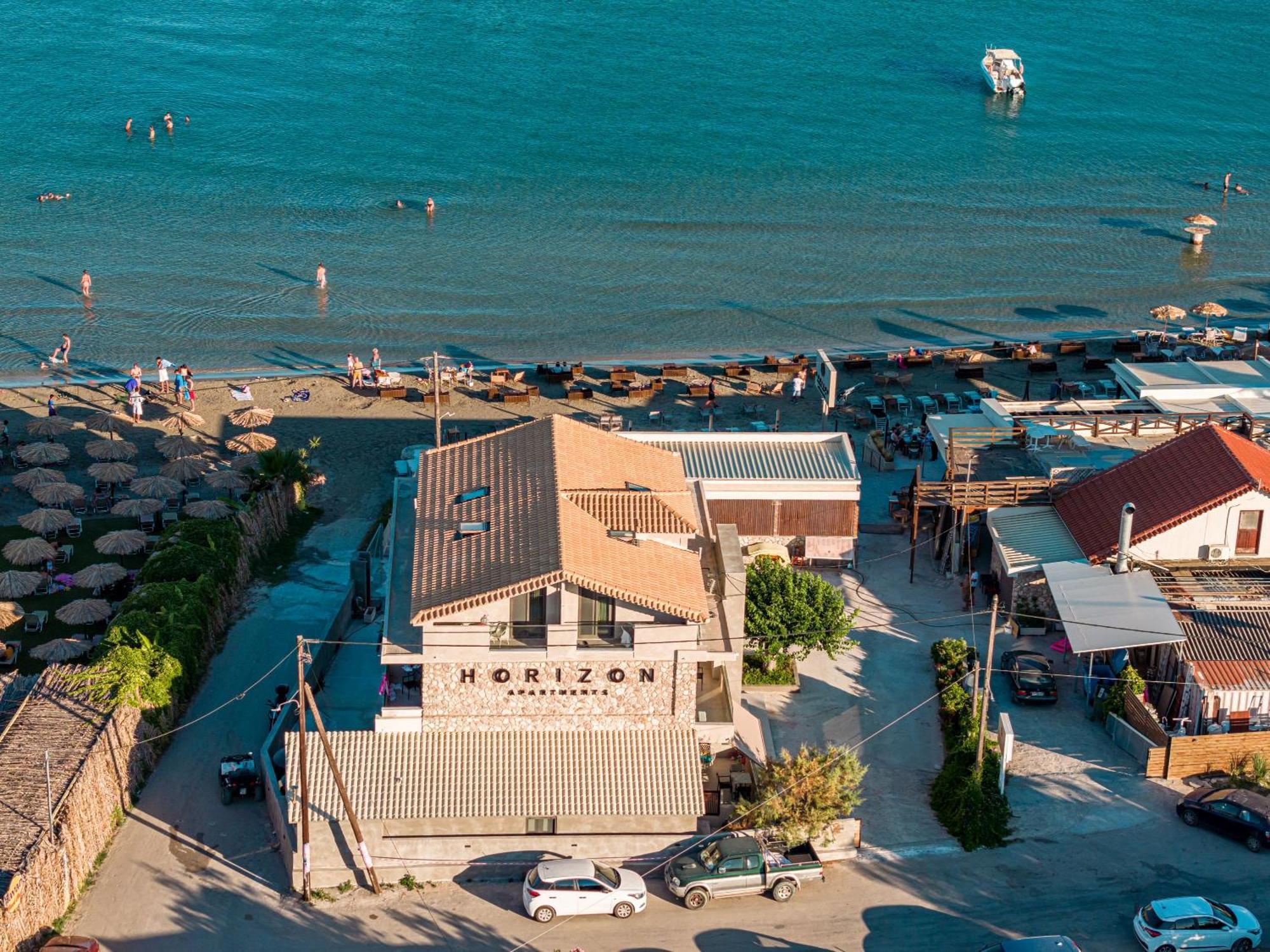 Horizon Apartments - Beachfront Luxury, By Zantewize Laganas Eksteriør billede